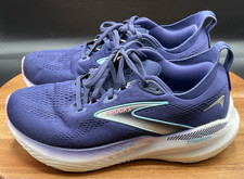 Brooks Glycerin 22 Women's Size 8W Blue Ribbon/Peacoat/Dianthus Running Shoes