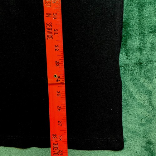 GUESS Los Angeles Men’s Long Sleeve T-Shirt MEDIUM Black w/Purple, Gray Cotton - Picture 9 of 12