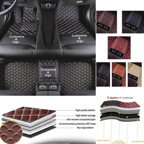 For Toyota Sequoia-Solara-Supra Car Floor Mats Custom Auto Carpets Waterproof - Imagen 33 de 40