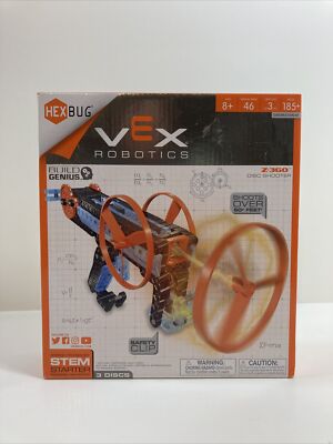 Hexbug VEX Robotics Z-360 Disc Shooter 185+ Pieces Stem Starter Construction Kit