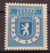 Sbz Berlin Brandenburg MiNr 6A Plate Error PF VIII Field 30 A II Mint **