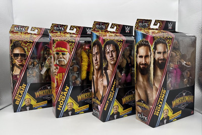 Mattel WWE 2025 WrestleMania Elite Complete Set BAF Howard Finkel