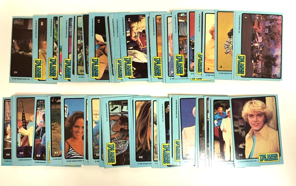 1980 Dukes of Hazzard Complete Trading Card Set 1-66 from Donruss - Image 2 of 4