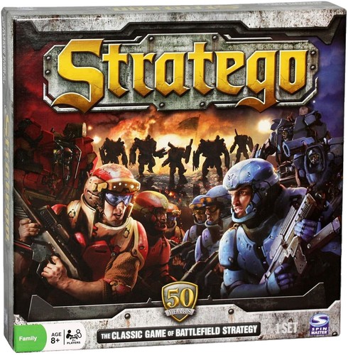 Stratego 2014 Classic Game Of Battlefield Strategy With
