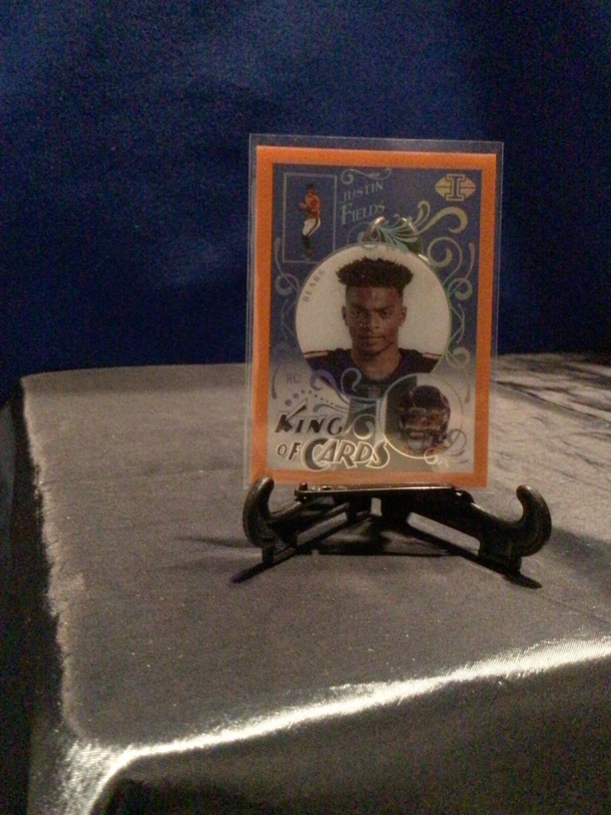 2021 Panini Illusions - King of Cards Orange #KC-14 Justin Fields (RC)