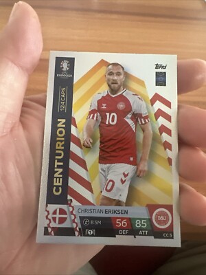 【限定価格】サッカー  DROIT AU BUT ERICSSON CARD TOPPS MATCH ATTAX EURO 2024 CENTURION CHRISTIAN ERIKSEN