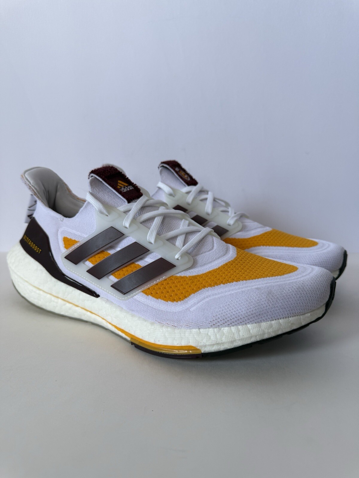 Adidas Ultraboost 21 Mens ASU Sun Devils Running Shoes Size 12.5