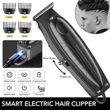 Professional Trimmer Hair Clippers Cutting Beard Cordless Barber Shaving Machine