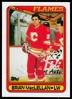 1990 Topps Hockey Brian MacLellan #286