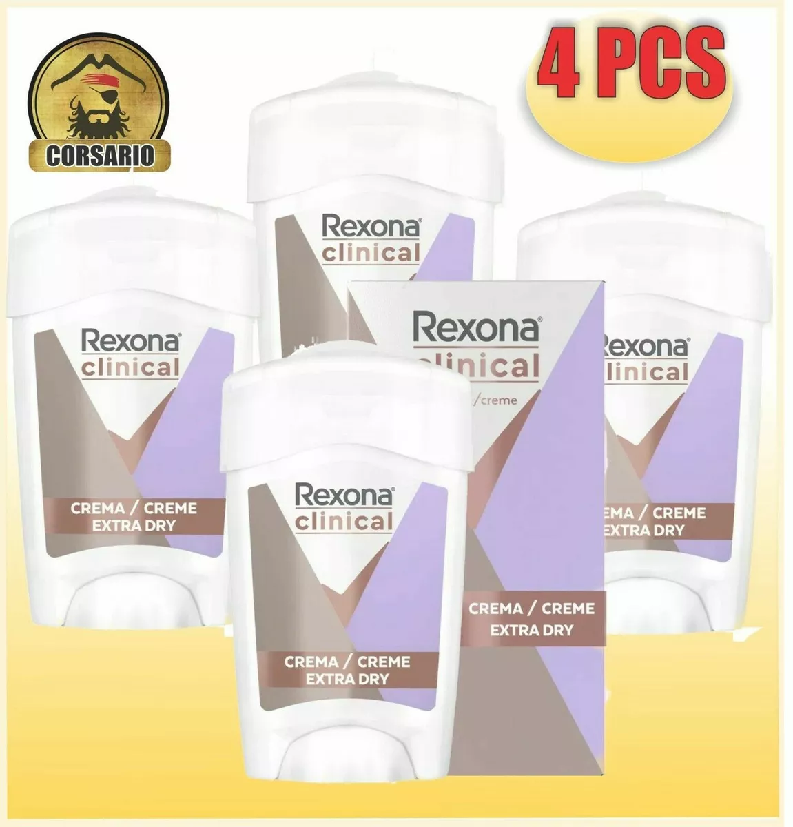 Desodorante Rexona clinical - Extra Dry