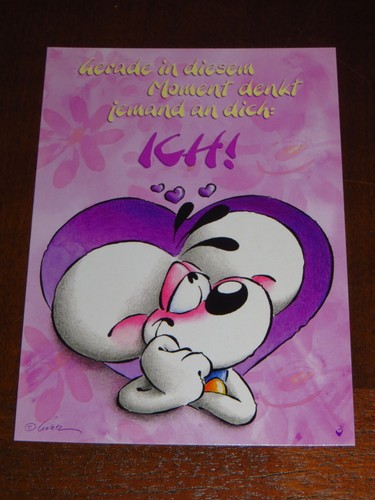 Diddl Postkarte H -Serie Deutsch AUSSUCHEN Rarität NEU 1-94 Rückseite grau - Picture 4 of 31