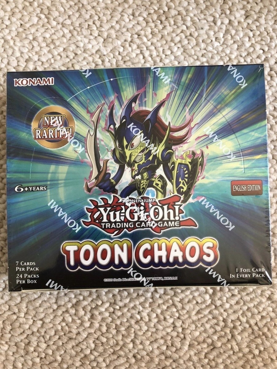 toon chaos booster box unlimited Yu-Gi-Oh! TCG Toon Chaos Booster Box (24 packs) main image 1