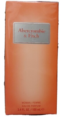 Abercrombie & Fitch First Instinct Together Woman Eau De Parfum 3.4oz 100mL New