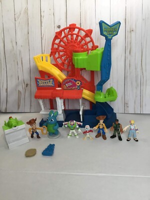 Imaginext Disney Pixar Toy Story Carnival Playset with 7 Figures
