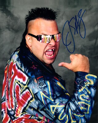 The Nasty Boys Jerry Sags Signed 8x10 WWF Wrestling Photo WWE WCW