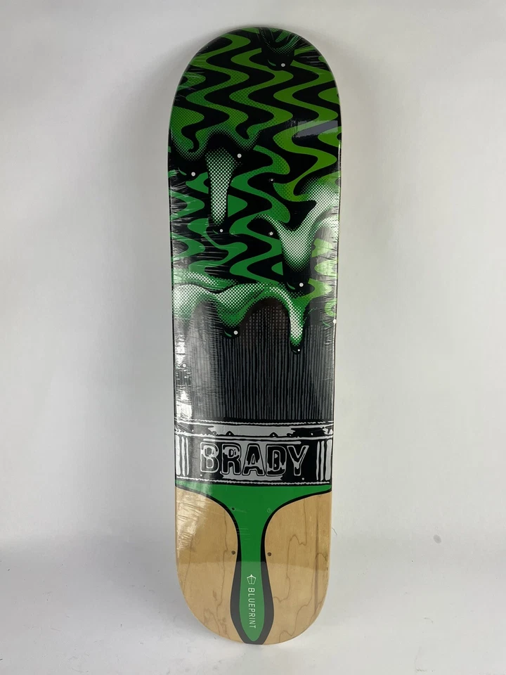 Monopatines Blueprint mini grom pintura Brady cubierta de arce canadiense 7,25 x 29,25" -C1 Foto 2 de 4