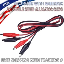 Multimeter Test Leads for Fluke Meter Electrical Alligator Clip Probes 1000V 20A