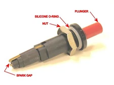 New Custom Spud Potato Launcher Piezo BBQ Grill Igniter Ignitor; Easy Install!