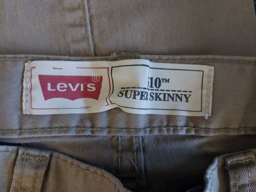 Levi's Boy's 510 Super Skinny Lightly Distressed Jeans Size 10 Reg. - Picture 5 of 5