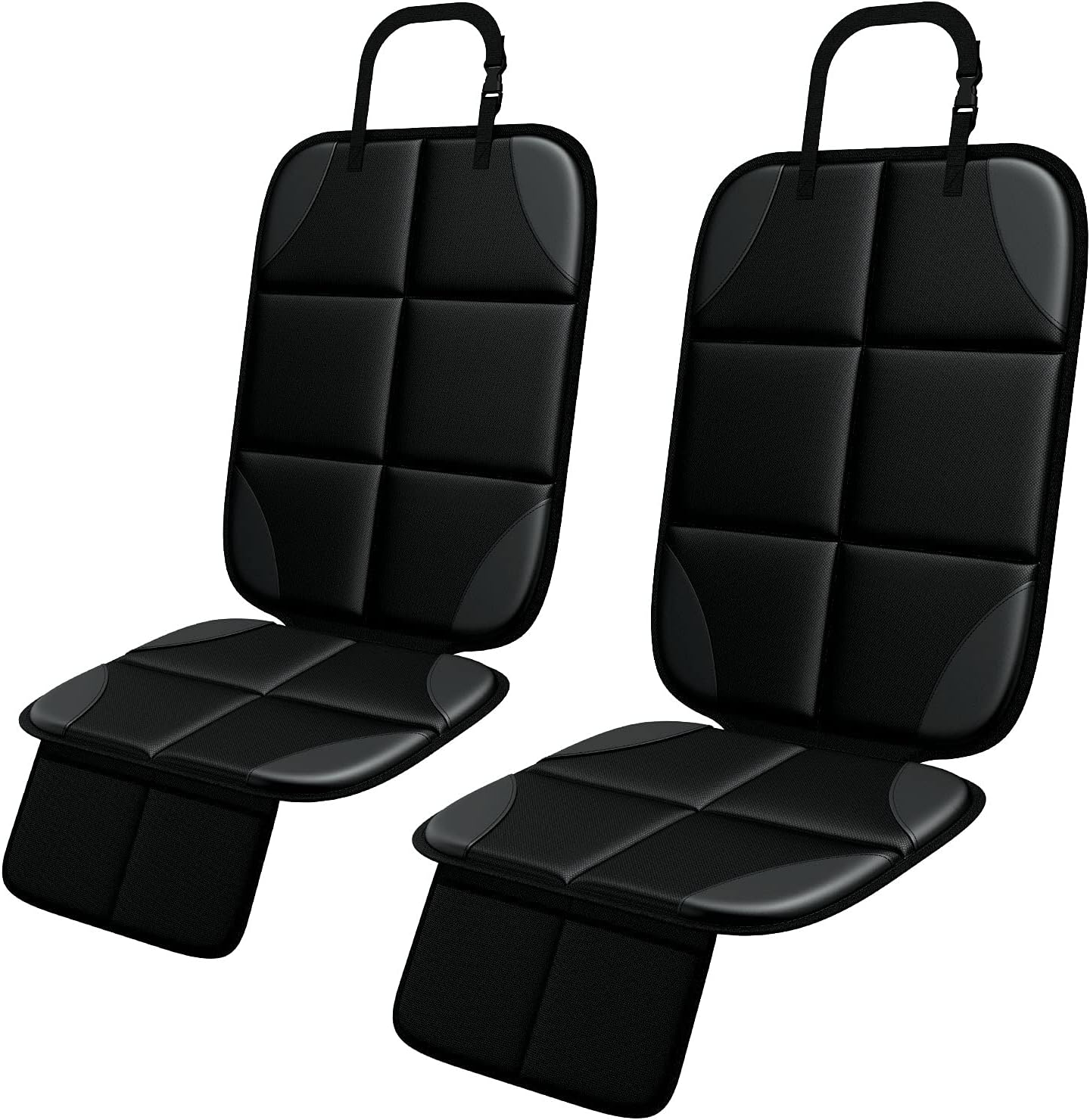 Car Seat Protector  2 Pack Auto for Child Baby Car Seats - Large Carseat Sit Sav