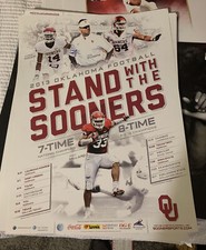 OU Oklahoma Sooners 2013 Football schedule poster Aaron Colvin Gave Ikard Stoops