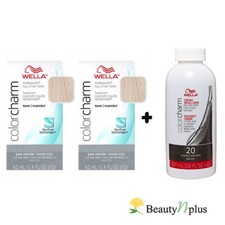 Wella Color Toner 1.42 oz 2 PACK  20V Developer 3.6oz Choose from 11 Colors 