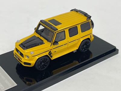 1/64 Motorhelix Mercedes Benz Brabus  G63 G800  from 2019 Yellow 64-130