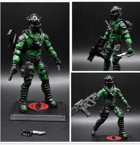 Gi Joe Cobra Night Viper Custom 1/18,3:75, 25th