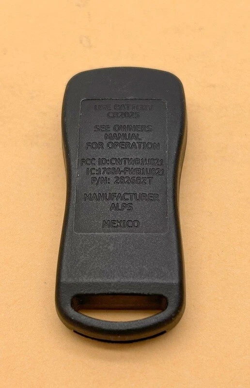 OEM 2005-2020 NISSAN FRONTIER KEYLESS ENTRY REMOTE FOB TRANSMITTER 28268-ZT03A - Image 2 of 3
