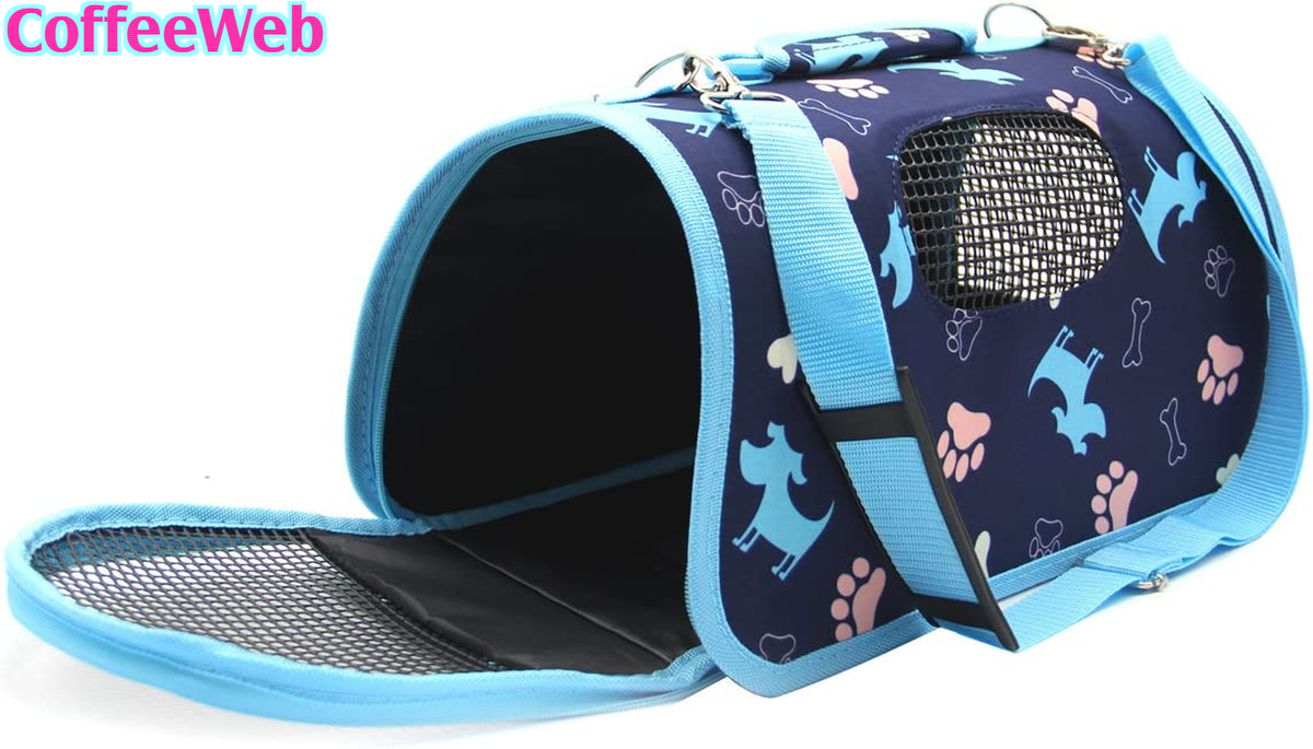 Borsa Trasportino Per Animali Domestici - Tessuto Morbido Per Gatti E Cani Piccoli, 3 Misure - Foto 9