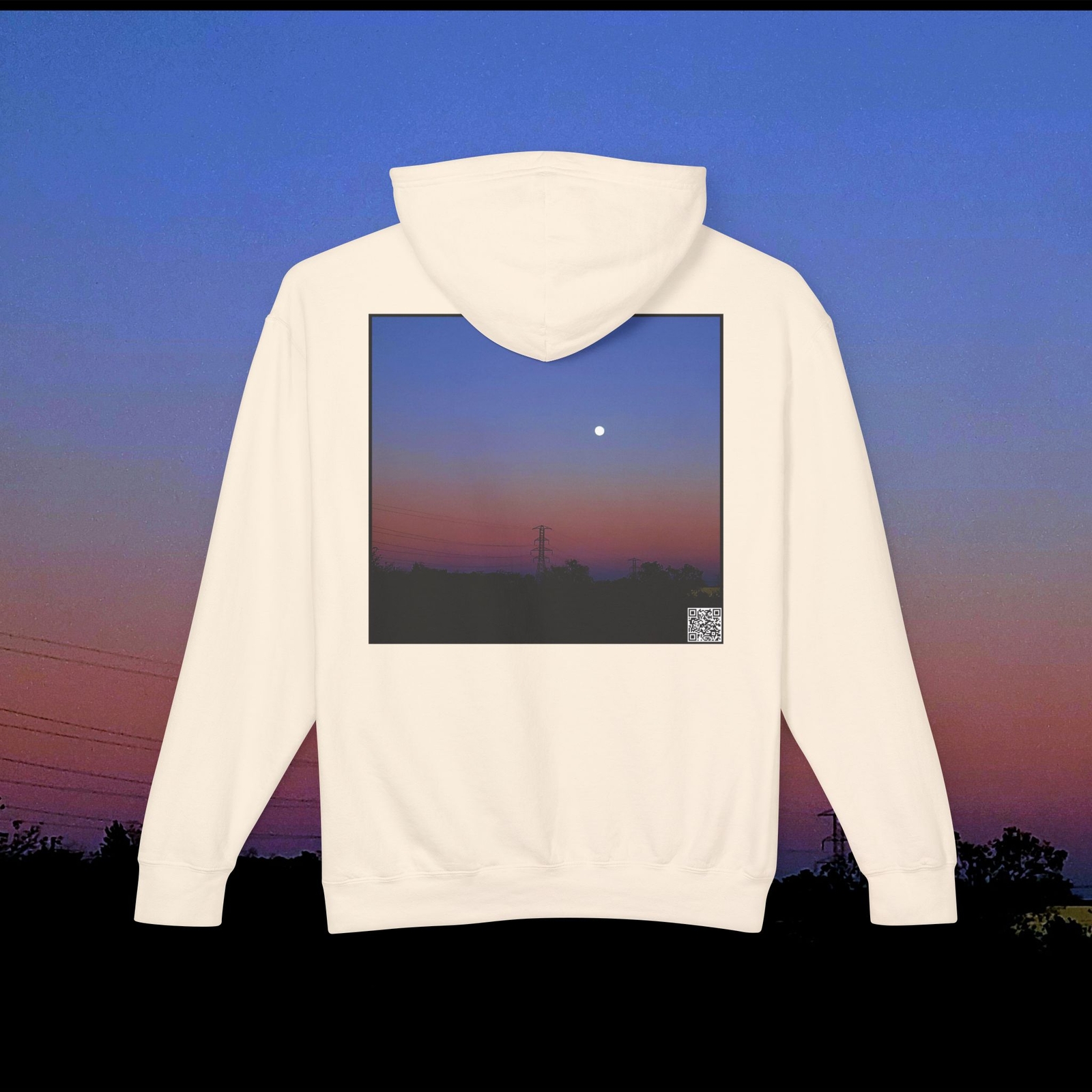 Vazquez - Hooded Moon's Dusk (Back Design Sweater)