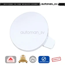 For Tesla Model 3 2017-2021 White Front Bumper Tow Hook Cover Cap1460701-00-B