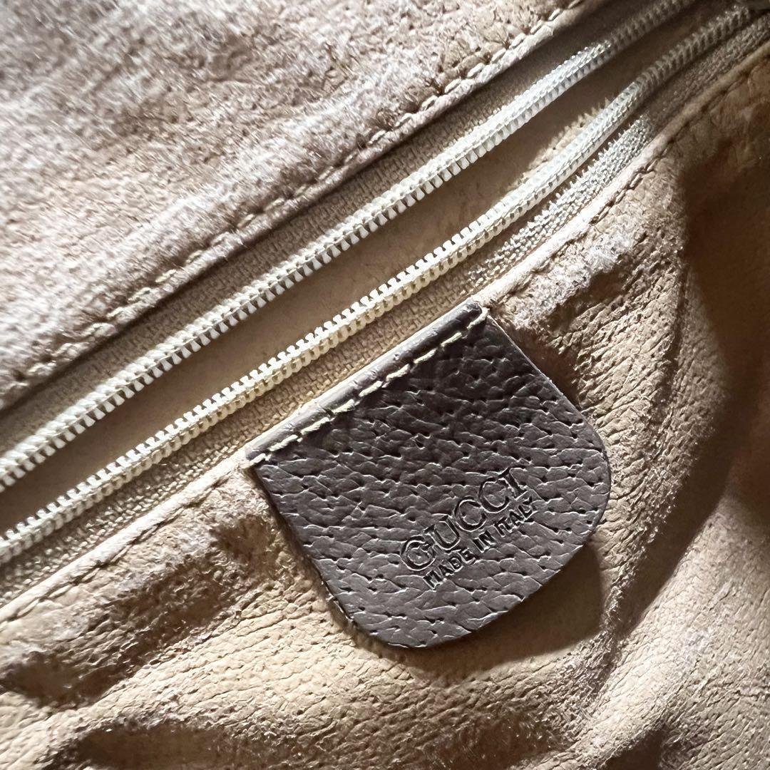 GUCCI Old GG Drawstring Shoulder Bag Vintage Beautiful GUCCI Old GG Drawstring Shoulder Bag Vintage Beautiful