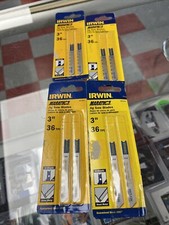 Irwin 3071336 Milled 36 TPI Marathon Bi-Metal U-Shank Jig Saw Blade 3 L in. 4 Pk