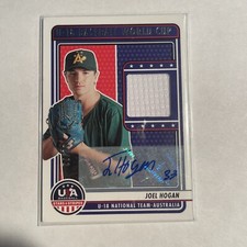 2023 Panini Stars & Stripes Joel Hogan Auto Patch RC Australia Relic