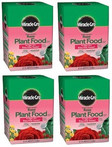4 Ea Miracle Gro 2000221 1 5 Lb 18 24 16 Water Soluble Rose Food