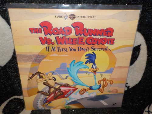 Looney Tunes The Road Runner Vs. Wile E Coyote Laserdisc LD kostenloser Versand $50