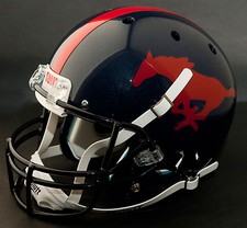 SMU MUSTANGS 2003 Schutt XP Gameday REPLICA Football Helmet SOUTHERN METHODIST