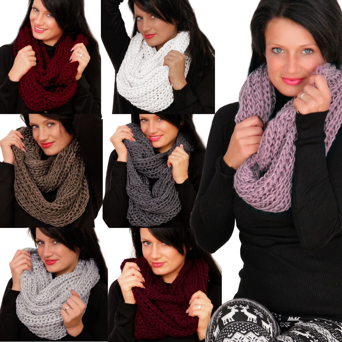 Rollkragen Schal Für Mädchen - Warmer Schornstein Mit Fleecefutter