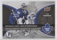 2008-09 Upper Deck McDonald's Restaurant Checklist Vesa Toskala #CL-TOR 0d7y