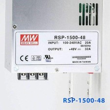 1pcs NEW Mean Well RSP-1500-48 Power Supply 48V