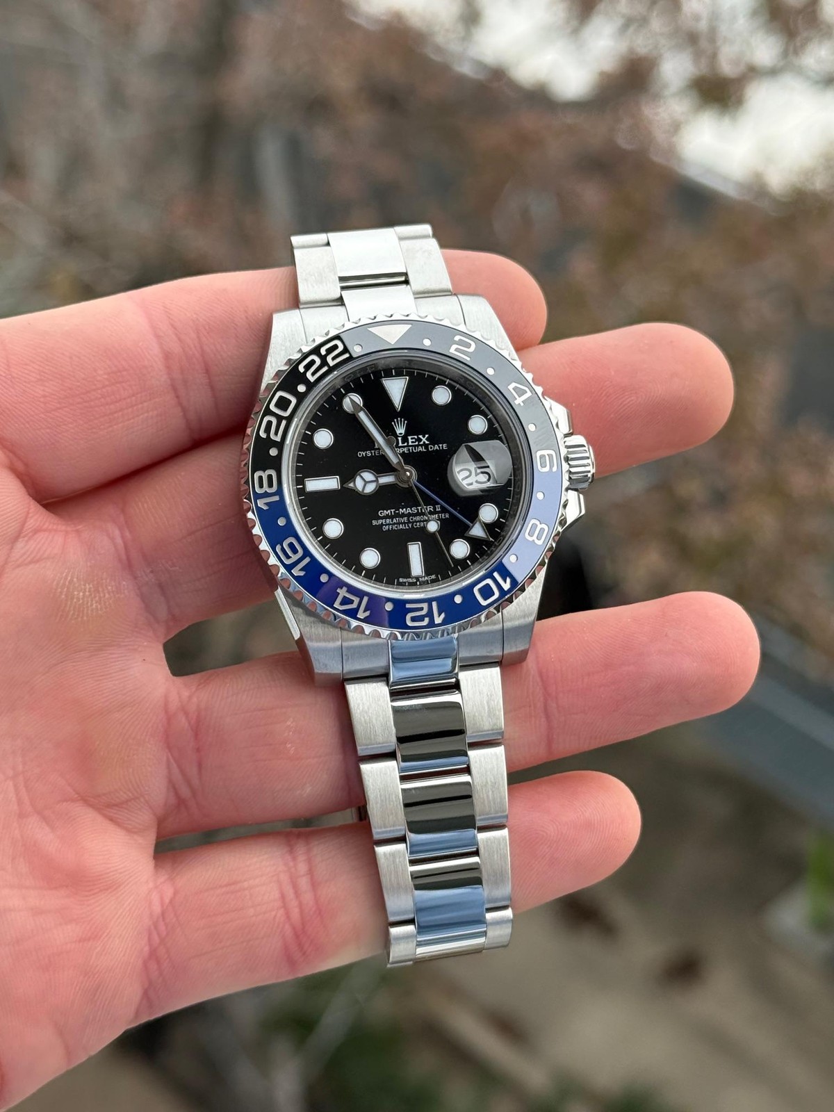 2017 Rolex GMT Master II 116710BLNR 'Batman' w/ Box & Papers
