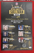 Kyle Snyder 2017 Sullivan Award Signed Autographed Auto JSA Olympics