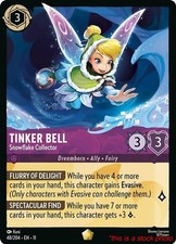 Tinker Bell - Snowflake Collector Lorcana TCG 11 - 48/204 Normal