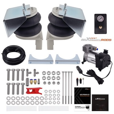 2X Luftbalg + 12V Kompressor Kit for Iveco Daily 35S 35L 2006-2014 RWD, FWD WZMP