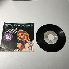 Kenny Rogers   Lady 7" Single Record 1980 Liberty Country Pop 45 RPM
