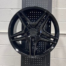 19 Amg Style Gloss Black Rims Wheels Fits Mercedes Benz C Class C300 C250 C350