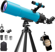 90MM Telescope for Adults and Kids 8 : 150X High Powered Astronomical Portable R
