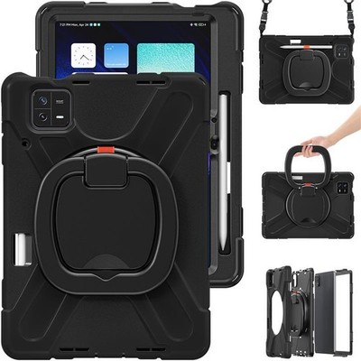 Xiaomi Mi Pad 6 5 / Mi Pad 6 5 Pro 11in Kids Shockproof Straps Stand Case Cover