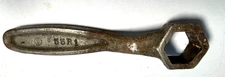 Vntg South Bend Lathe Heavy 10 Tailstock Wrench Offset Hex Wrench 55R1 - 15/16"